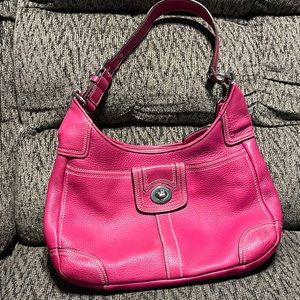 Coach pink bag